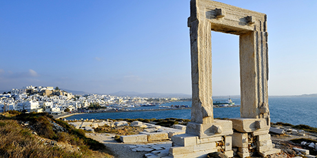 Portara på Naxos